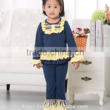 Thanksgiving Pumpkin Outfits Girls Ruffle Outfits ,baby Girl Clothes,Lovely Baby Girl Pumpkin Pattern Outfit photo-5