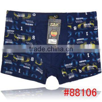 Fashion printed letters men boyshort men underwear wholesale men boxer briefs underwear