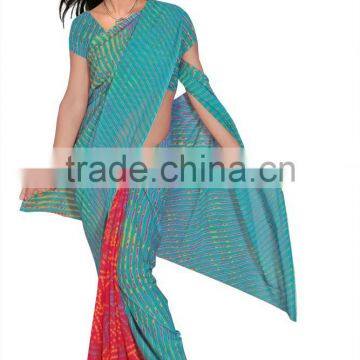 Bhandhani Printed Designer Saree With Blouse Material photo-2