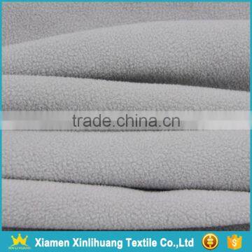 Quality Supplier 100 Polyester Red Reversible Polar Fleece Fabric photo-3