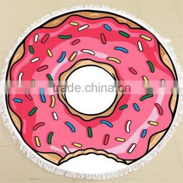 2017 Hot Sale Soft High Quality Printed Round Beach Towel Women Shawls photo-4