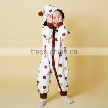 Custom Design Fashion Latest Winter Newborn Fashion Rompers 2017 Printed Kids Clothing Kint Wholesale Baby Animal Romper photo-2