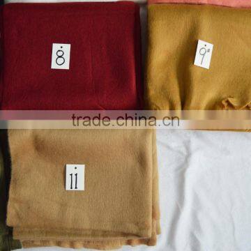 Fashion Popular Lady Men Unisex Soft Viscose Winter Solid Plain Fleece Scarf photo-2