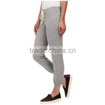 Womens 100% Cotton New Design Plain Thin Cotton Trousers photo-2