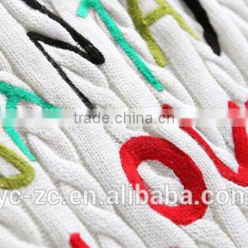 Ladies Loose Embroidery Pullover Sweater photo-5