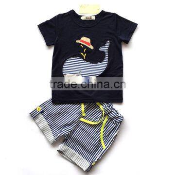 YE9985 summer children sets cotton short-sleeved boys sets