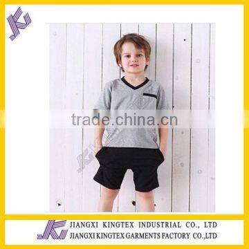 Wholesale clothes summer boy set child clothing 3