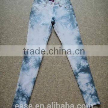 2016 Hot Sale Bulk Wholesale High Waist Ladies Slim Jeans Pants photo-2