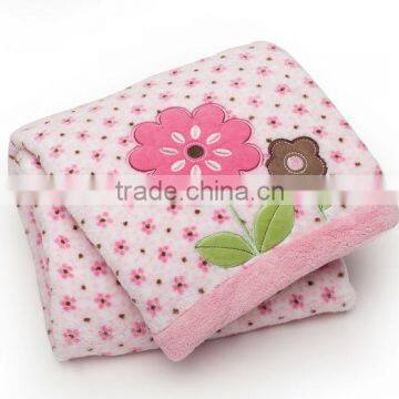Trade Assurance Terry Throw Baby Swaddle Knitted Soft Cotton Custom China Printed All Types of Baby Blanket