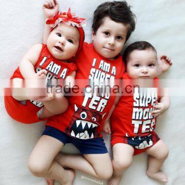 S33618W 2017 Fashion Newborn Baby Clothes Baby Romper Cute Printed Romper