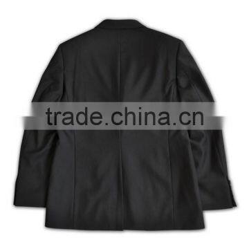 Classic Fit Men Suit Custom Made Black Business Suit photo-6