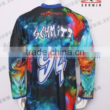 Wholesale Custom Cheap Hockey Jersey,tackle Twill Subliamtion Hockey Jersey photo-2