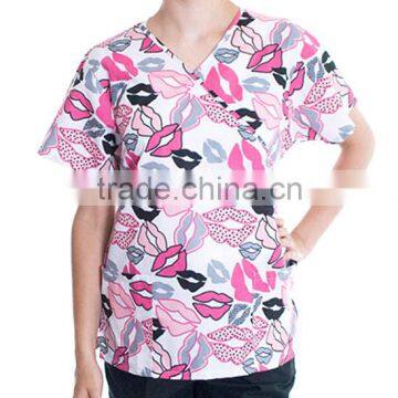 New Style Wholesale Hospital Medical Cheap Nursing Scrubs Nurse Uniform Designs Suits photo-3