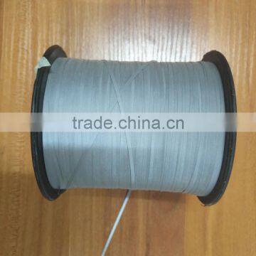 Dongguan Cheng Wei Double Side Grey Very Soft Polyester Reflective Yarn for Knitting Clothing photo-2