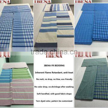 FR Bed Sets / Inherent Flame Retardant Fabric Made Bed Sets