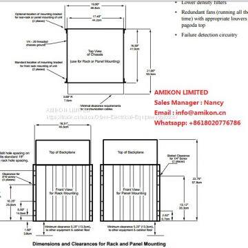 TRICONEX 8110  High Density Main Chassis