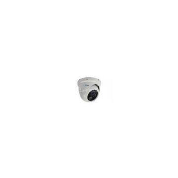 One Array LED, 600TVL, 4 / 6 / 8mm Big Fixed Lens CCTV IR Dome Cameras Watar-proof DC12V