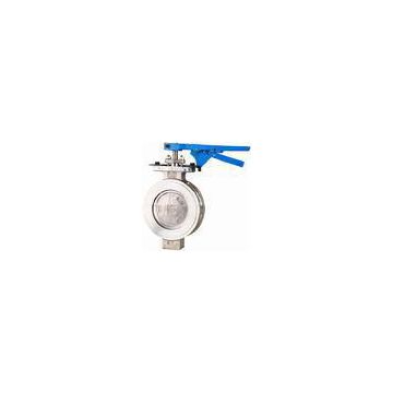 300lbs, 600lbs Alloy Steel Wafer High Performance Butterfly Valve 1-1/4 inch to 64 inch