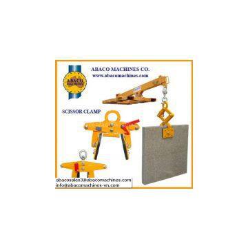 Abaco - vacuum lifter, abaco Scissor Clamp, stone lifter, stone tool machine,granite, marble, slab rack, material handling,