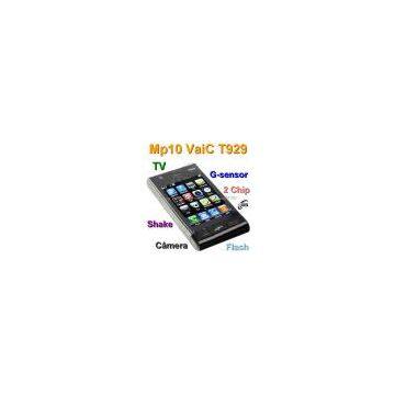 Celular Mp10 Vaic T929 Tv 2 Chip Camera Touch Fm Shake
