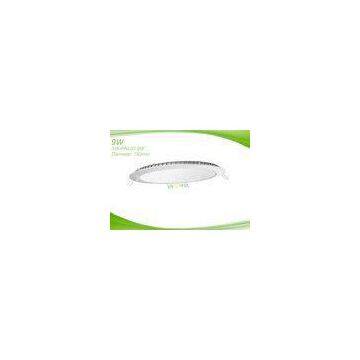 Diameter 225mm 18 Watts Round LED Recessed Ceiling Panel Lights for Commercial , Housing