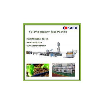 Flat Drip Irrigation Pipe Machine