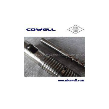 extruder screw and barrel for foaming machine