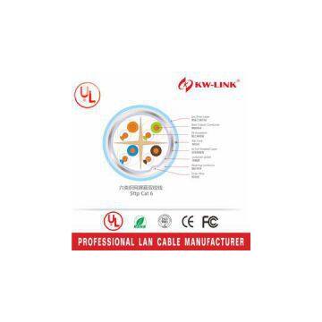 Fluke Tested 23AWG 0.57mm Cat6 Bare Copper Ethernet Cable SFTP