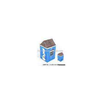 wooden money box