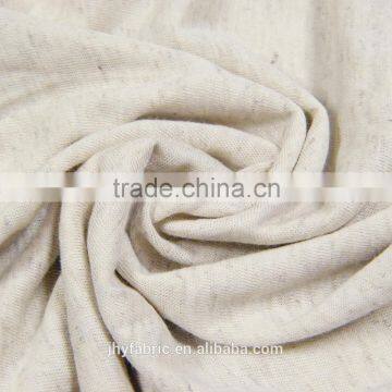 100% nature knit jersey linen fabric