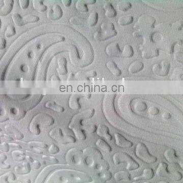 Winfar Knit Textile Hot Sell New Product Polyester Solid Dyed 3D Embossed Fshion Scuba Fabric For Dress photo-5
