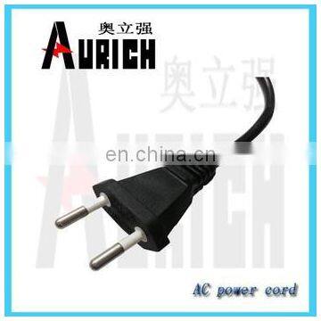 European Power Cable Swiss Plug Adaptor Cable Flat Small Retractable Cord Reels Power Cable