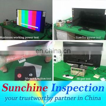 LCD TV inspection service Guangdong home applicance third-party