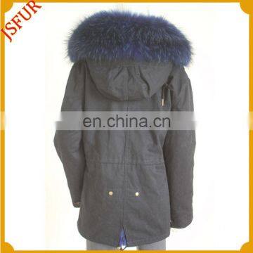 Fur Lining Women Winter Jacket Parka Raccoon Fur Parka For Ladies photo-3