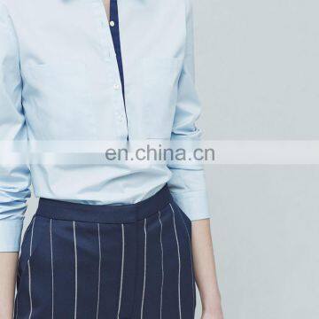 Women's Clothing Manufacturer Latest Design Ladies Office Formal Wear Shirts photo-4