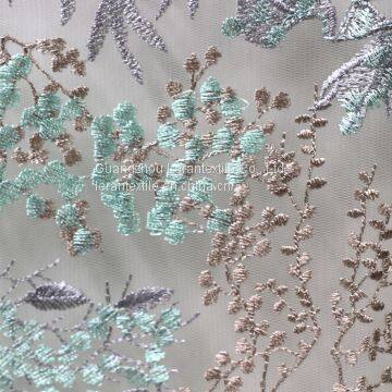 Liturgical Lime Green Lace Fabric photo-4