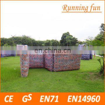 Commercial use Paintball Area Inflatable paintball Wall