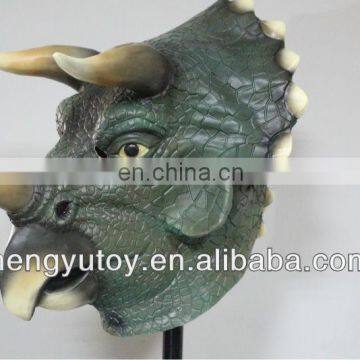 2013 The highest selling Adult Size Realistic Dress Latex Nice Dinosaur Mask DIY Chrismas Gift