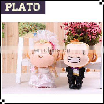 Wedding Couple Plush Toy Wedding Supplies for Wholesale