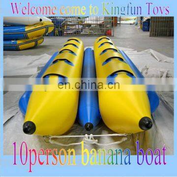 10 persons lake/sea water banana boat