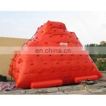 inflatable iceberg water game, air mountain inflatable
