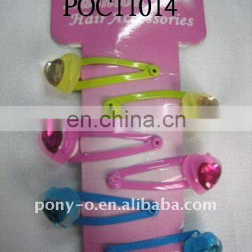 2013 new design kids hair accessories elastic clip