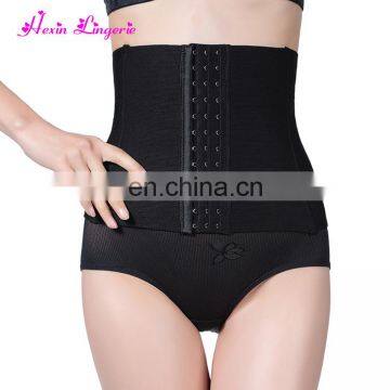 Drop Ship Abdomen Custom Service Control 4 Steel Boned Sliming Waist Trainer Belt photo-2