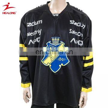 2015 Latest Design Sublimated Cheap Ice Hockey Wear