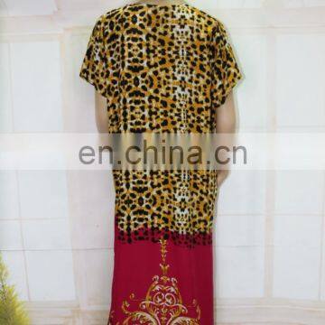 Wholesale Beaded Abaya Animal Skin Flower Kaftans photo-5