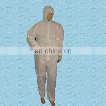 disposable nonwoven PP coverall safety with different gram