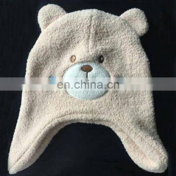 Navy Stitching Knitted Custom Acrylic Beanie With Logo Embroidery photo-2