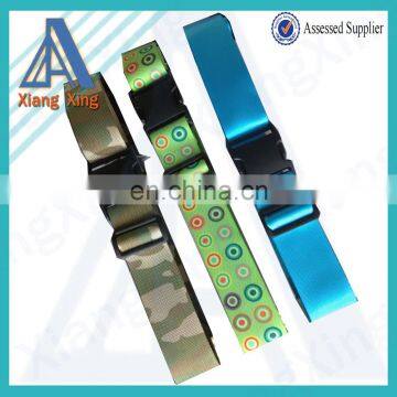 China Direct Custom Rainbow Color Luggage Belt Strap With Secure Lock Wholsale photo-3