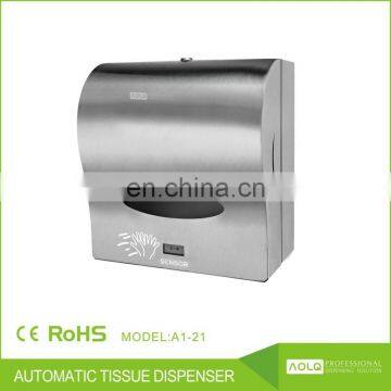 high quality stainless steel automatic kitchen paper towel holder