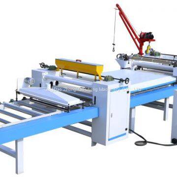 PVC Film Paper Sticking Lamianting Wrapping Machine for MDF Boar WPC Board photo-2